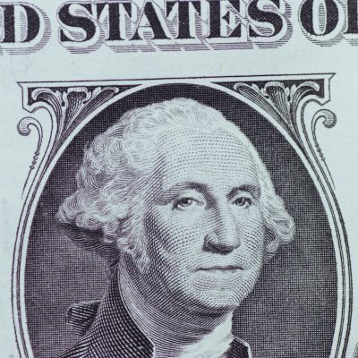 1 dollar bills American Dollars. US two dollar bills macro.