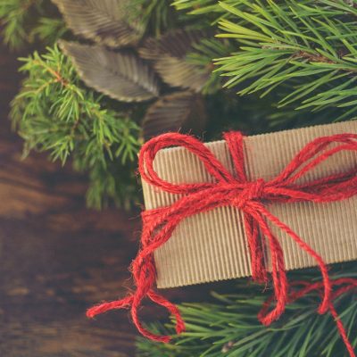 brown gift box